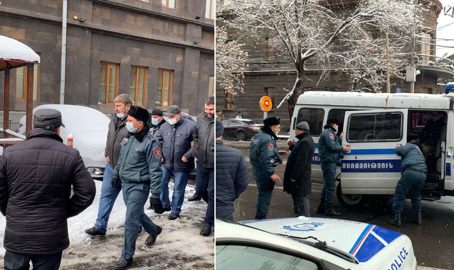Хачатуров, Мегрян, Абрамян и не только: задержаны более 60 участников акции  