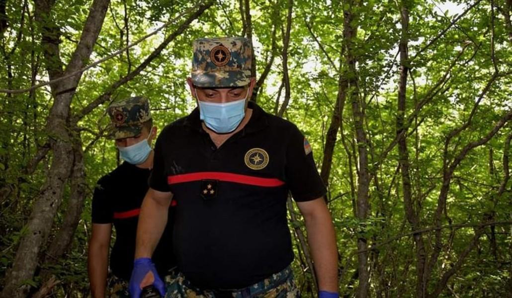 В районе Варанды обнаружены останки ещё одного армянского военнослужащего - ГСЧС