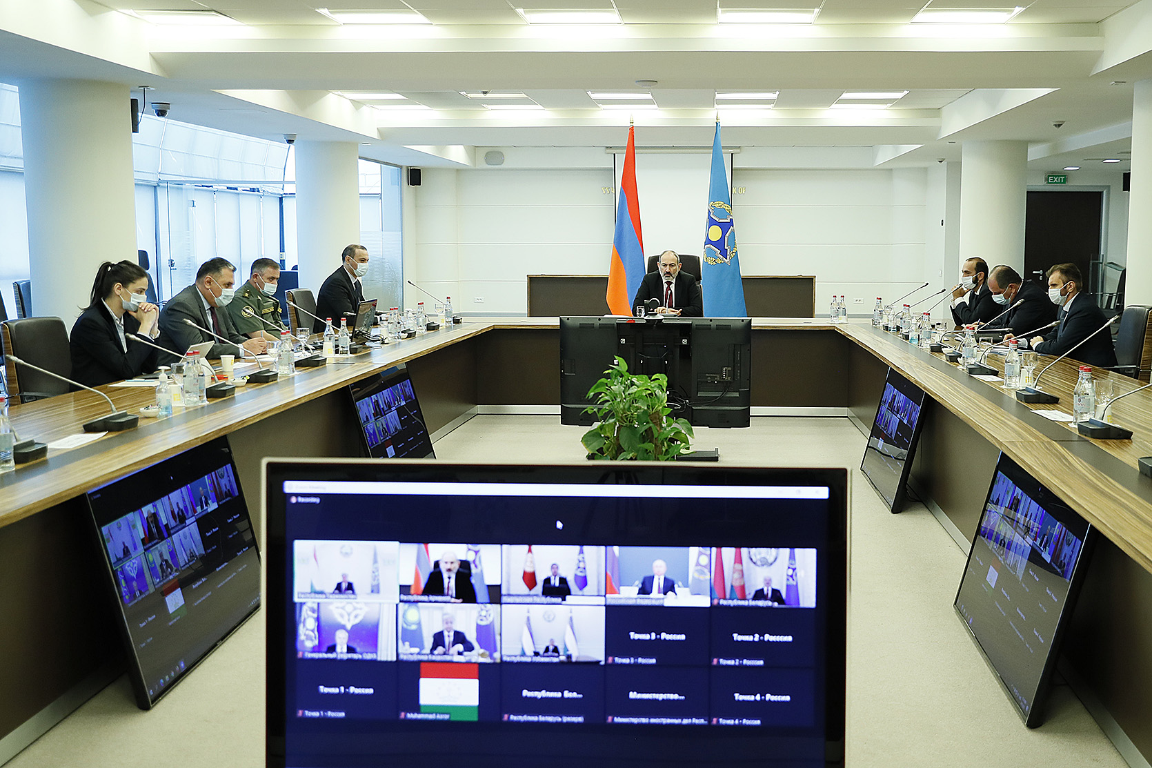 Пашинян принял участие во внеочередном заседании Совета коллективной безопасности ОДКБ