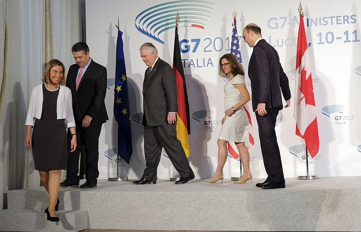 В G7 не смогли договориться по антироссийским санкциям и заинтересовались диалогом с РФ