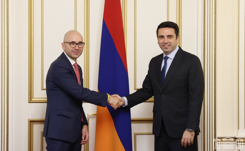 Ален Симонян подчеркнул важность армяно-итальянского взаимодействия