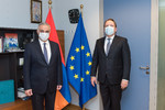 Мгер Григорян обсудил в Брюсселе экономическое сотрудничество Армении с ЕС