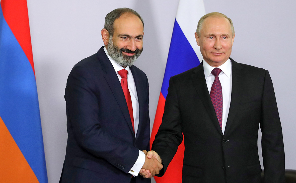 Пашинян направил поздравительное послание Владимиру Путину
