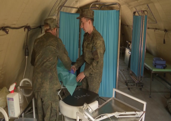 Российские военврачи оказали медицинскую помощь жителям труднодоступных районов Карабаха
