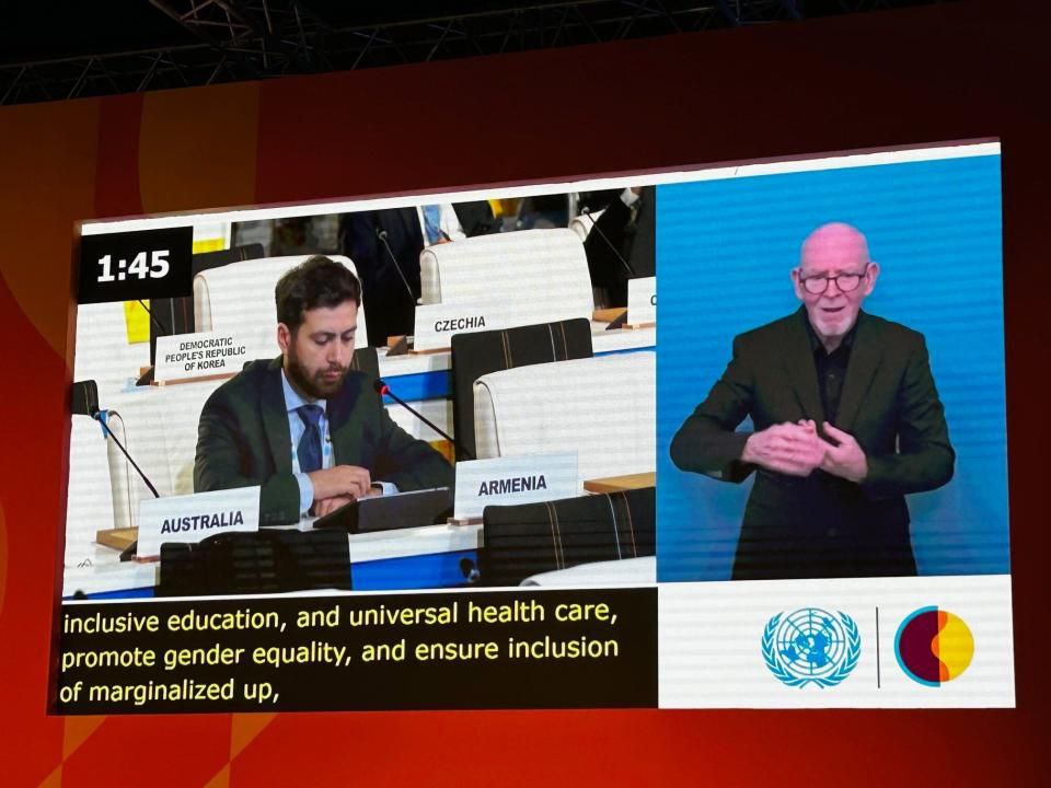Замглавы МИД Армении выступил на втором Всемирном саммите по социальному развитию 