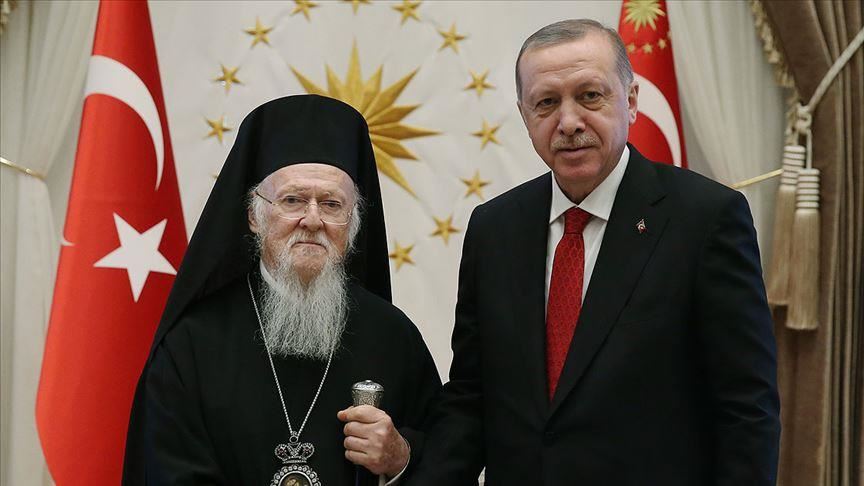 Отношения между Эрдоганом и патриархом Варфоломеем стремительно ухудшаются - СМИ