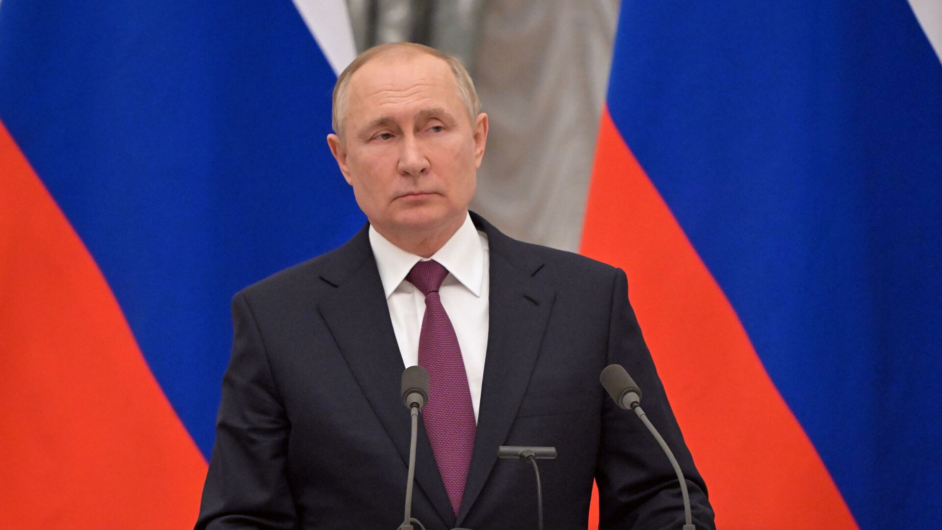 Путин назвал действия России на Украине вынужденной мерой