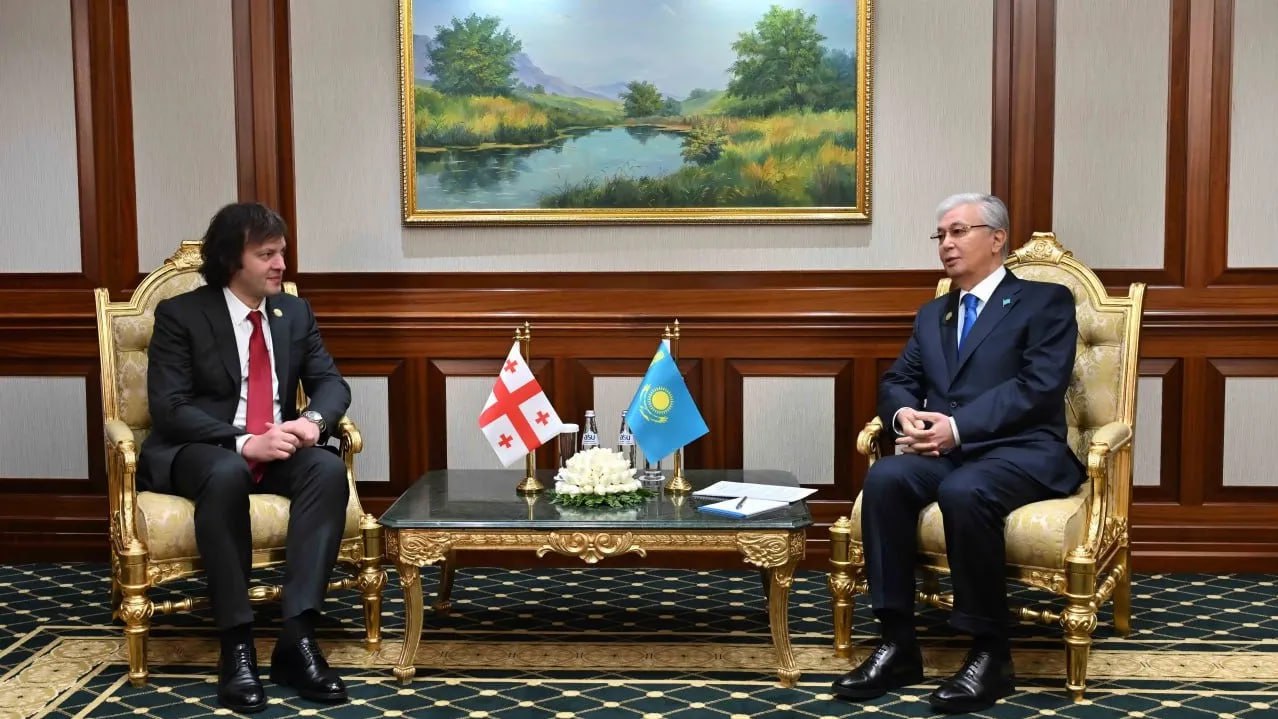  Лидеры Грузии и Казахстана обсудили текущее сотрудничество двух стран  