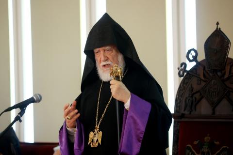 Католикос Арам I раскритиковал соглашение в Вашингтоне: Арцах «не является прошлым» 