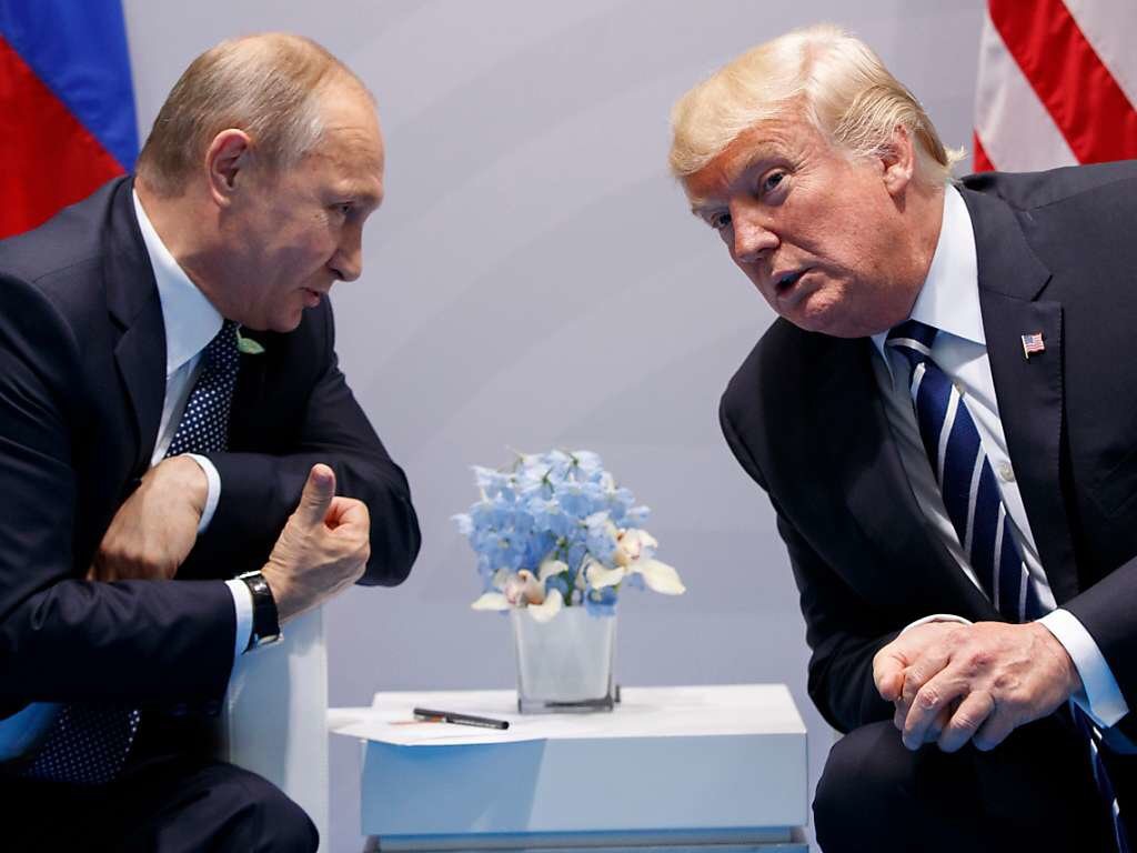 Путин и Трамп приняли совместное заявление по случаю 75-летия встречи на Эльбе