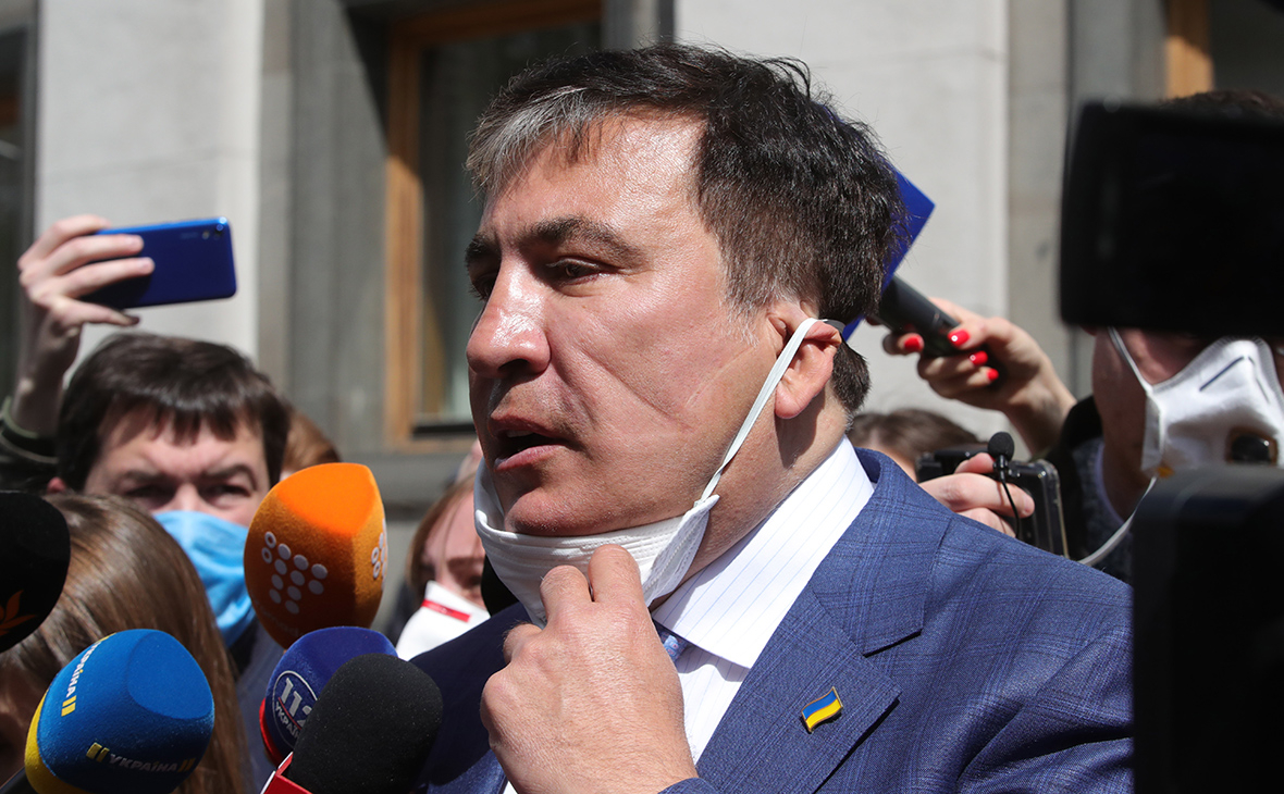 Саакашвили несколько недель назад переболел коронавирусом