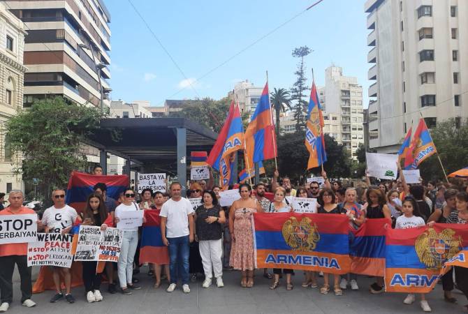 В испанском Аликанте прошла акция в поддержку Армении
