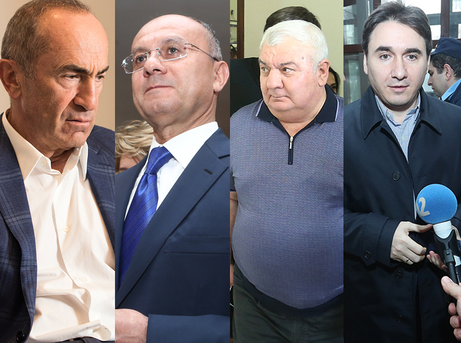Уголовные дела в отношении Кочаряна, Оганяна, Хачатурова и Геворкяна направлены прокурору