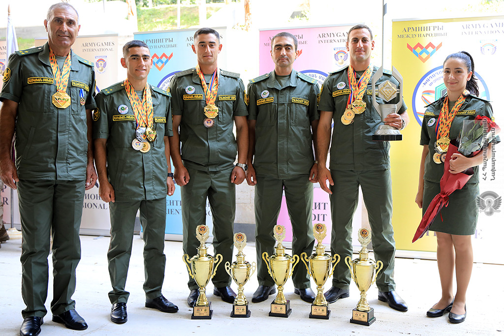 Сборная команда ВС Армении одержала победу на международном конкурсе «Воин мира»