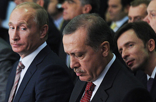 Путин обсудил с Эрдоганом ракетные удары США и союзников по Сирии