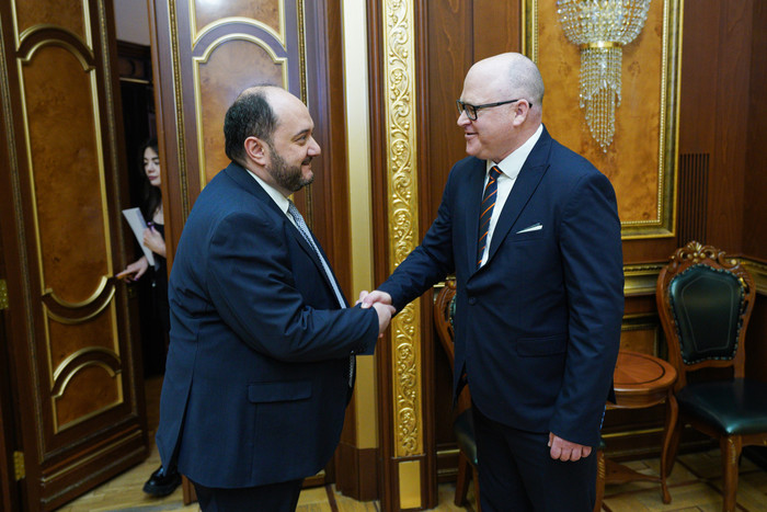 Арутюнян принял руководителя армянского офиса Международного республиканского института 