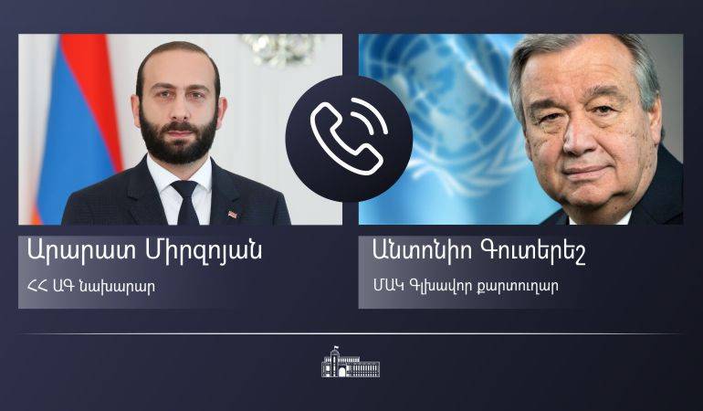 Глава МИД Армении и генсек ООН обсудили гуманитарный кризис в блокадном Арцахе