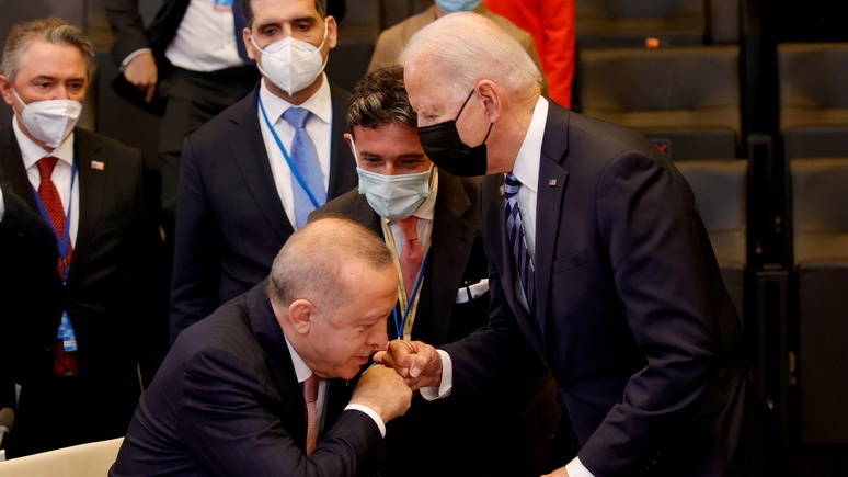 Байден надеется встретиться с Эрдоганом на полях саммита НАТО в Мадриде