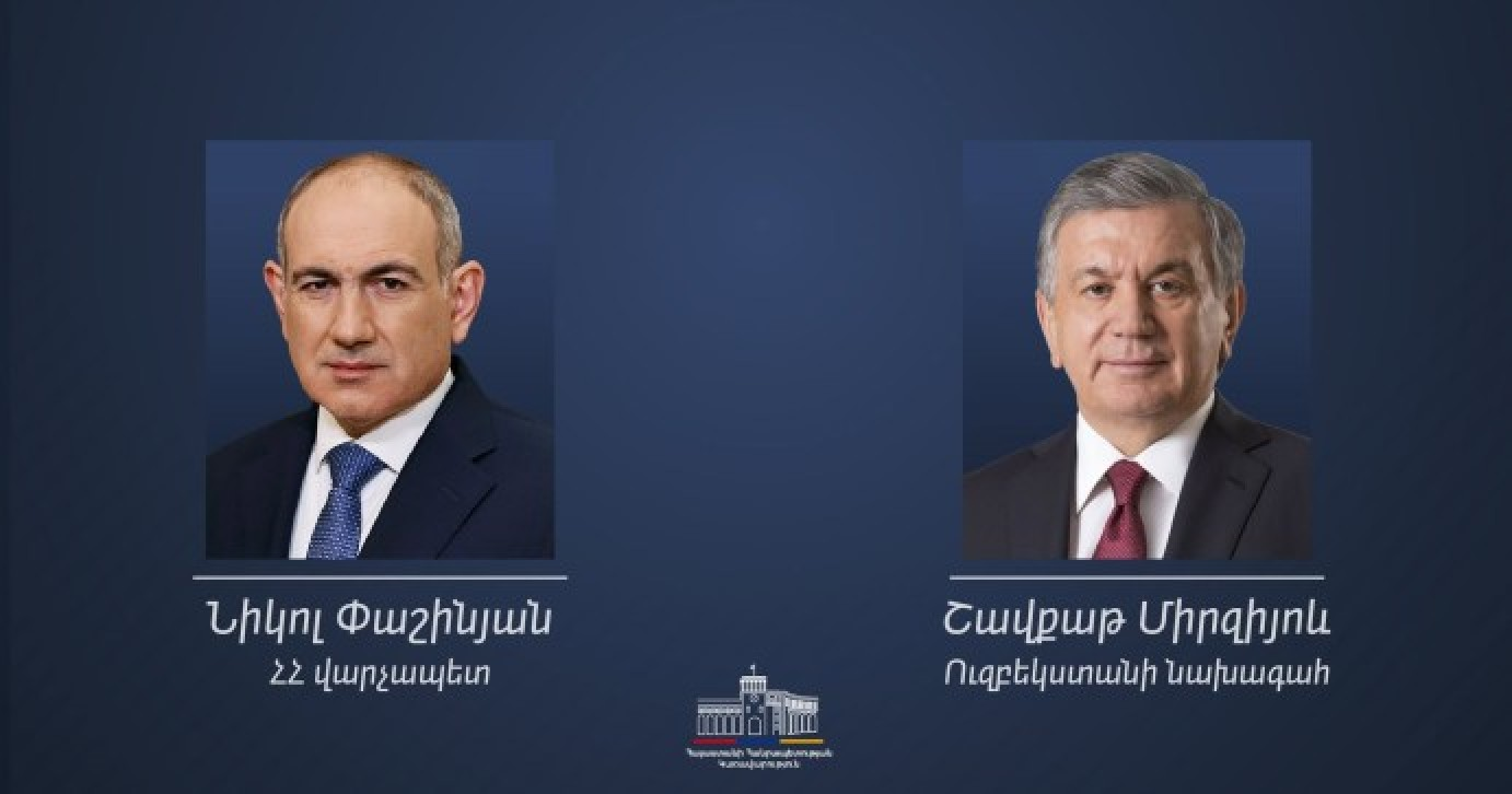 Ուզբեկստանի նախագահը շնորհավորական ուղերձ է հղել Նիկոլ Փաշինյանին