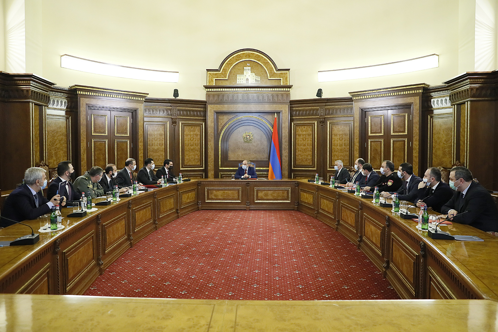 Премьер Армении Никол Пашинян провел заседание Совета Безопасности