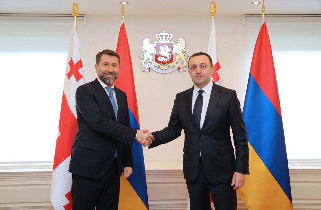 Андреасян и Гарибашвили обсудили инициативу 