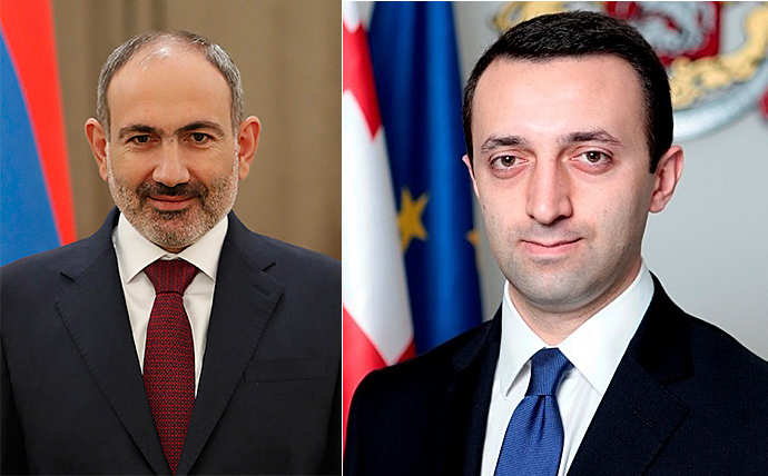 Пашинян провел телефонный разговор с премьер-министром Грузии