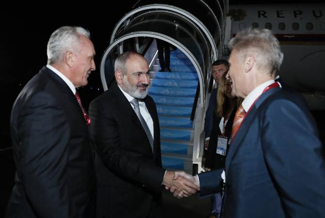 Премьер-министр Армении прибыл с рабочим визитом во Владивосток