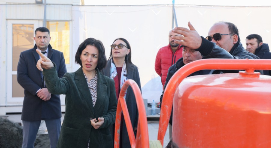 Ժաննա Անդրեասյանն այցելել է Հայոց ցեղասպանության հուշահամալիր, հետևել աշխատանքներին