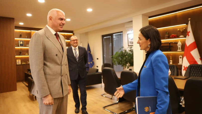 Անդրեասյանն ու Վրաստանի սպորտի նախարարը քննարկել են համագործակցության հնարավորությունները