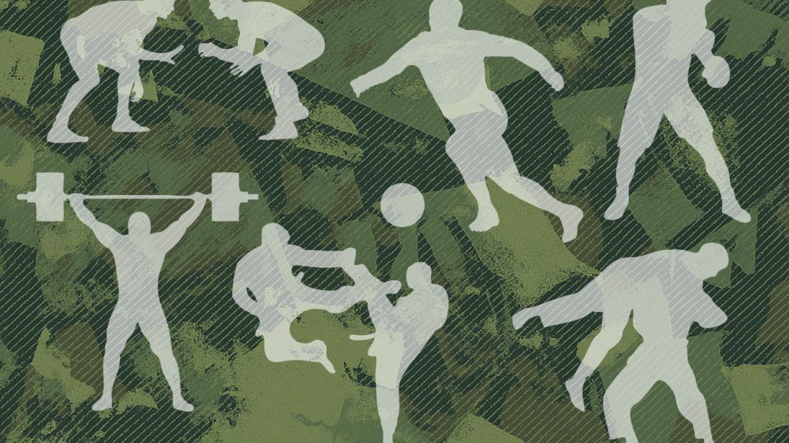 В рамках зимнего призыва пополняют спортивную роту ВС