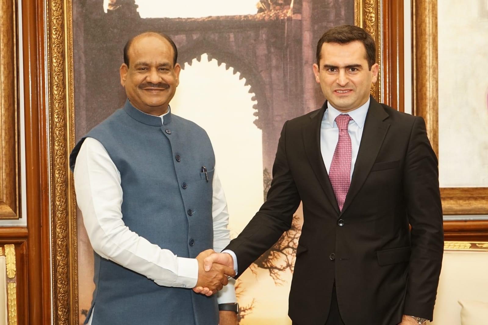 Спикер парламента Индии выразил солидарность и поддержку Армении в преодолении вызовов