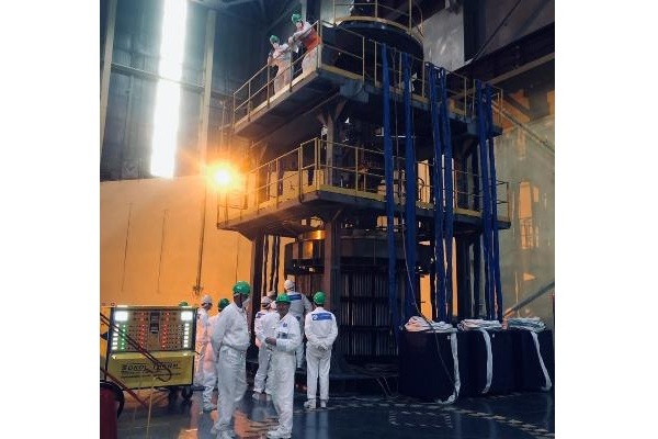 Установка для восстановительного отжига реактора Армянской АЭС готова к работе