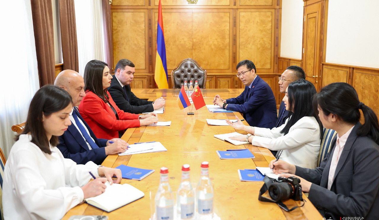 Համագործակցությունը Չինաստանի հետ ընդլայնվում է․ ՆԳ նախարարն ընդունել է Չինաստանի դեսպանին