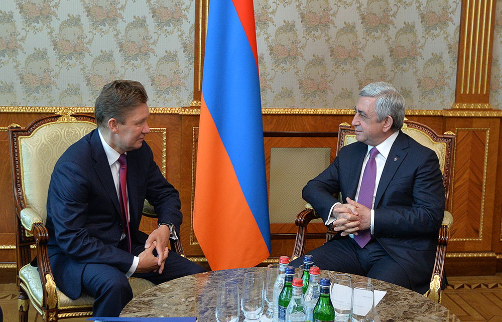 «Газпром» и Армения присмотриваются к новым проектам сотрудничества