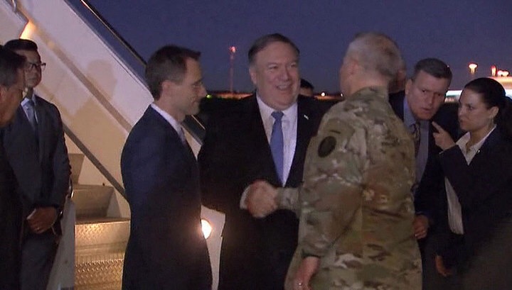 На фоне обострения отношений с Ираном Помпео прибыл с необъявленным визитом в Ирак