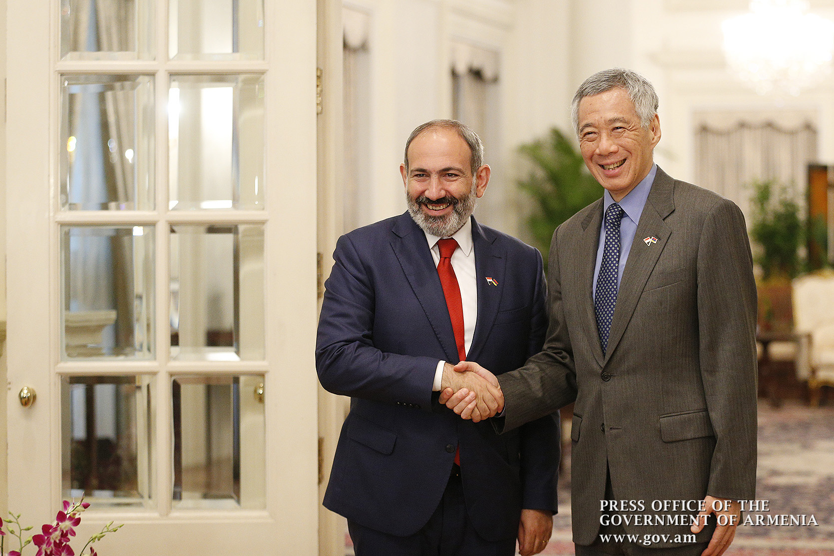 Премьер-министр Сингапура посетит Армению с официальным визитом