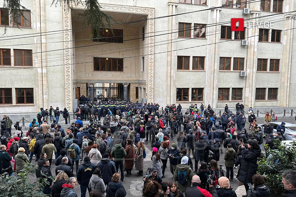 Драка и протест на фоне обсуждения законопроектов об «иноагентах» в парламенте Грузии 