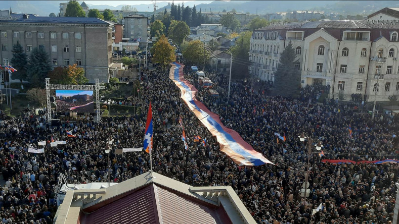 Շարունակելու ենք պայքարը. Արցախի նախագահ