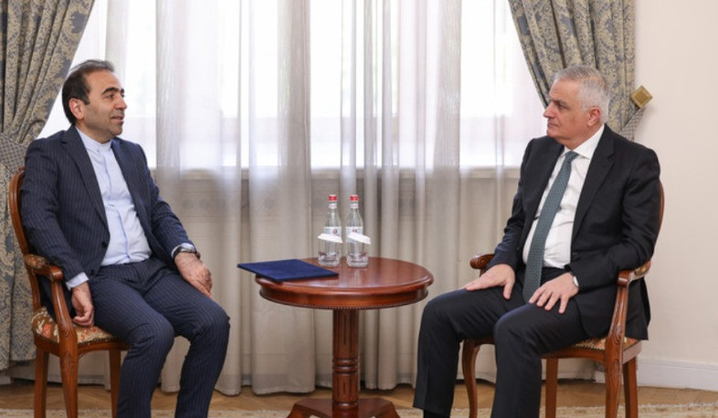 Մհեր Գրիգորյանն ու Իրանի դեսպանը կարևորել են համագործակցության զարգացումը 