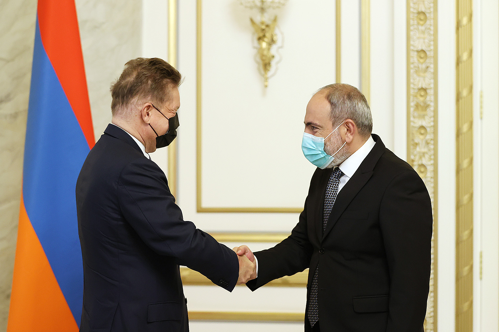 Пашинян и Миллер обсудили вопросы армяно-российского энергетического сотрудничества