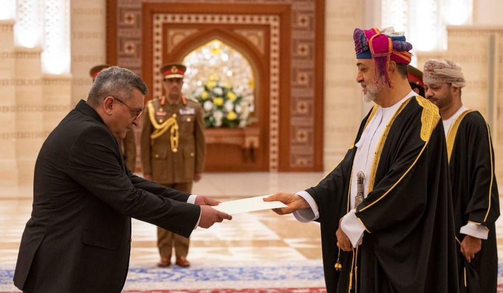 Посол Армении представил султану Омана ряд предложений, которые были приняты 