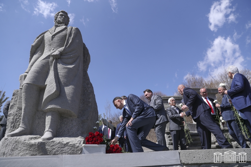 Հայաստանում բացվեց Ալեքսանդր Պուշկինի արձանը
