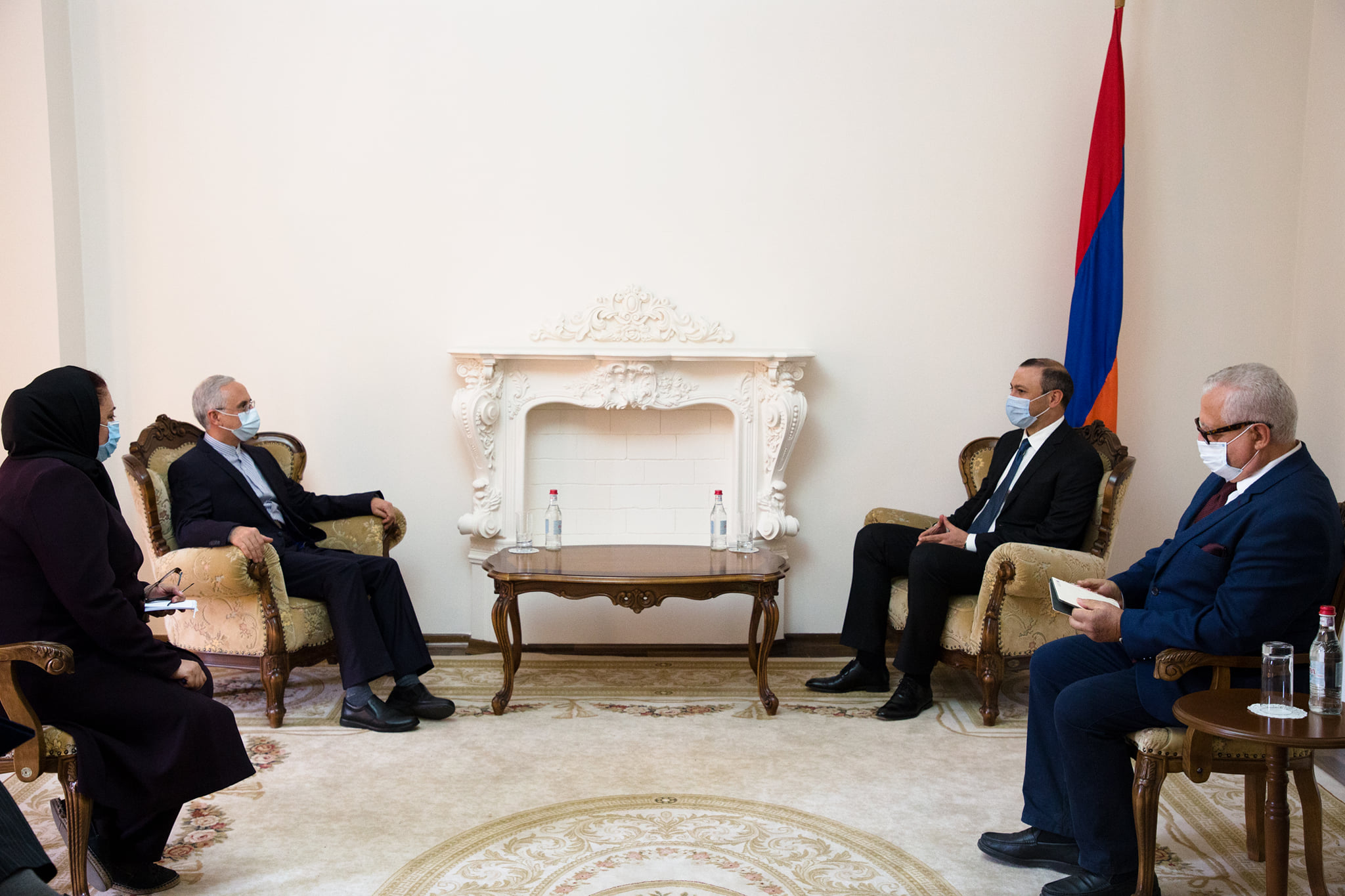 Стали известны подробности встречи Армена Григоряна с послом Ирана в Армении 
