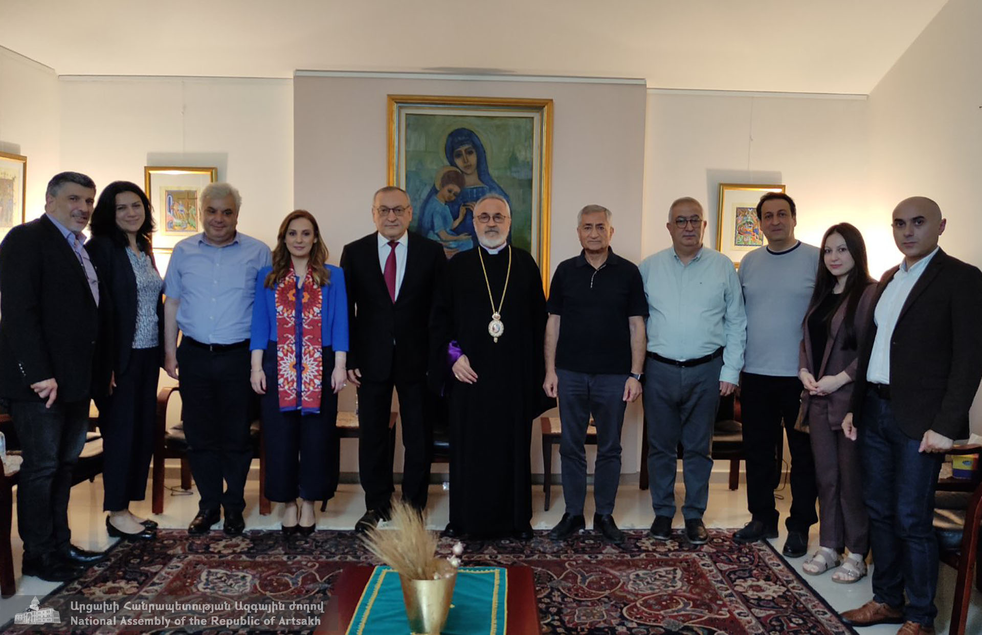 Продолжается визит арцахской делегации в Ливан