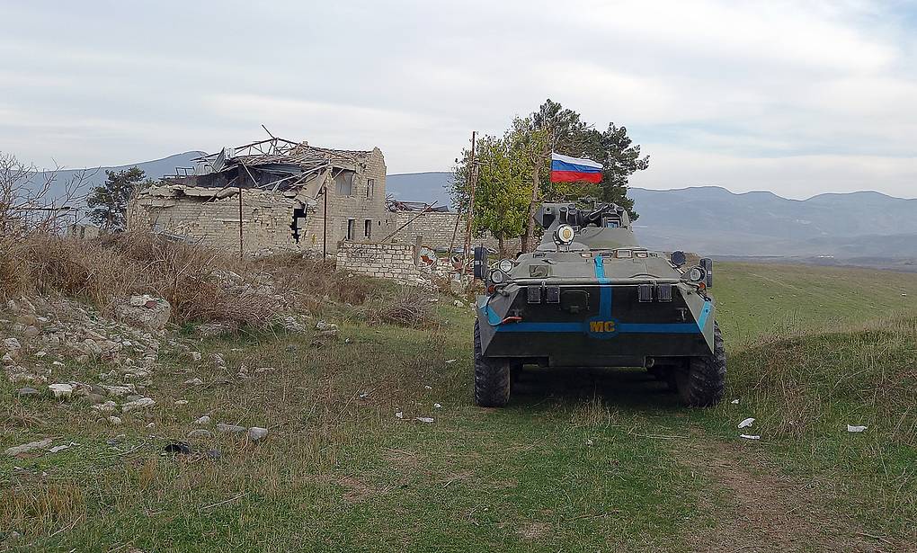 Российские миротворцы в Нагорном Карабахе уничтожили за год 26 090 взрывоопасных предметов