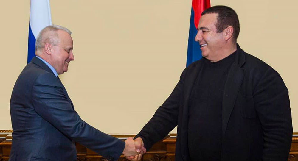 Сергей Копыркин и Гагик Царукян обсудили внутриполитическую ситуацию в Армении