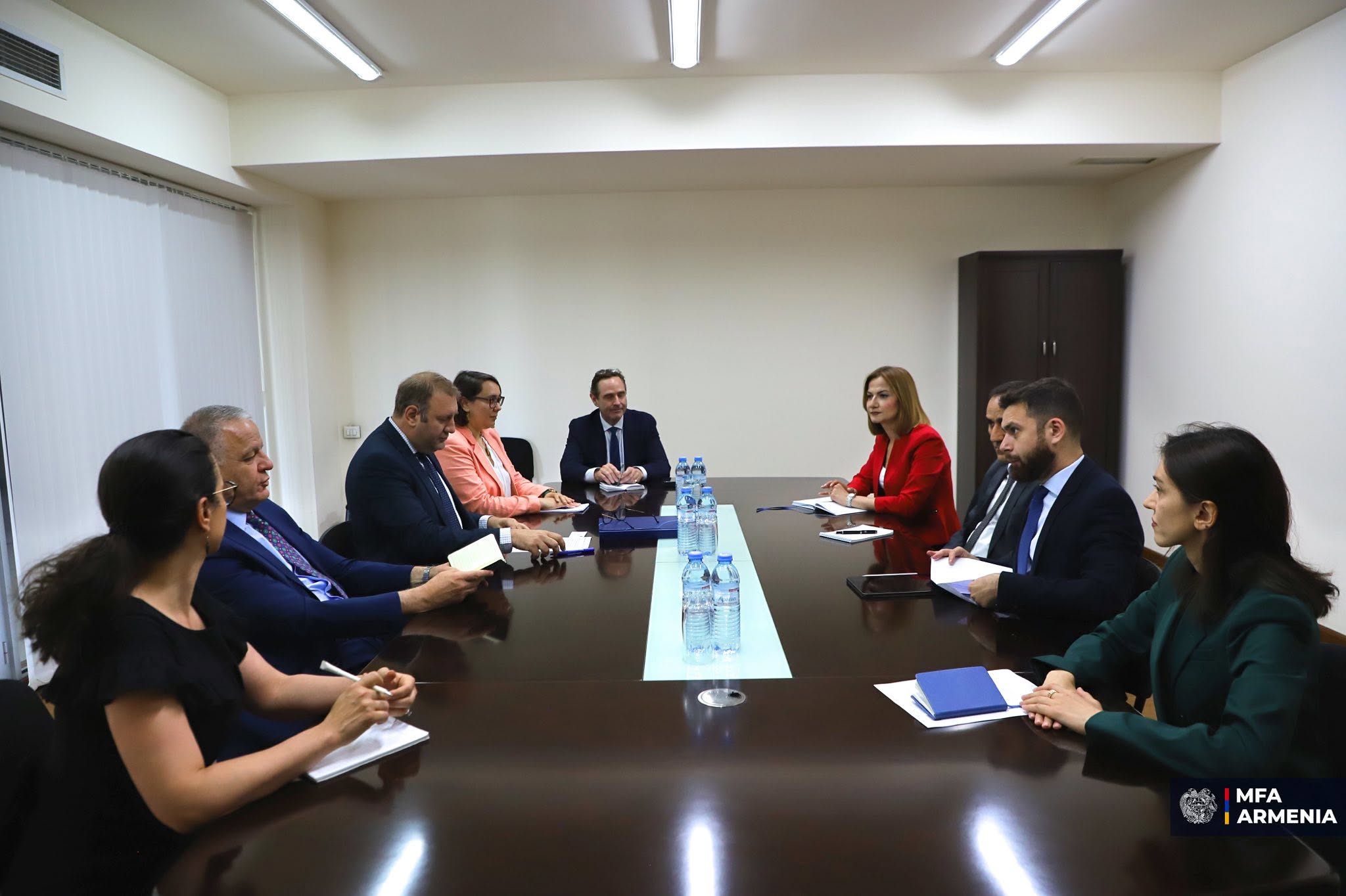 ԱԳՆ-ում ընդւոնել են ԵՄ գործընկերության առաքելության նորանշանակ ղեկավարին
