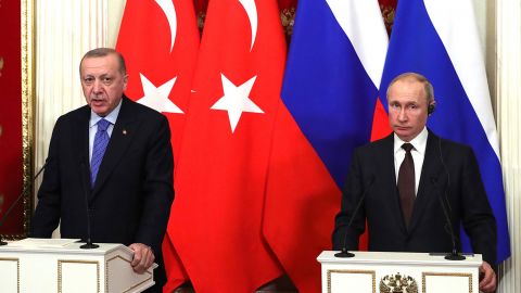 Анкара ожидает встречу Эрдогана и Путина 12 октября в Астане - AFP