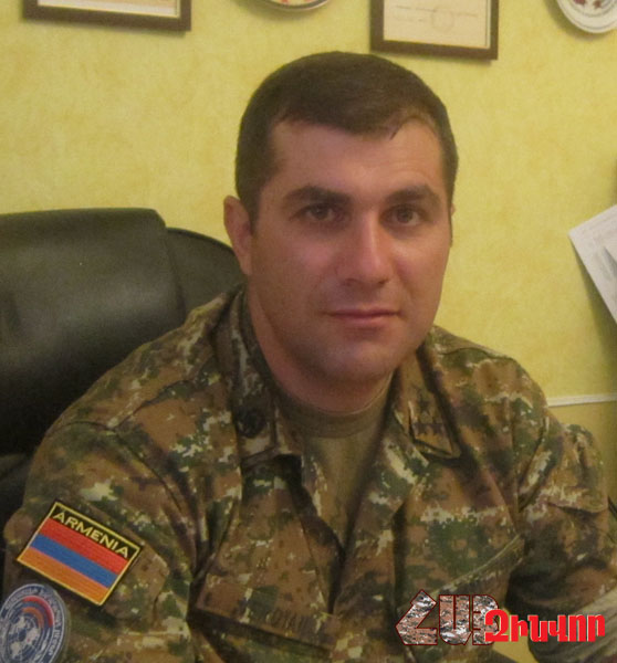 Артур Ероян назначен заместителем начальника Главного управления разведки ГШ ВС Армении