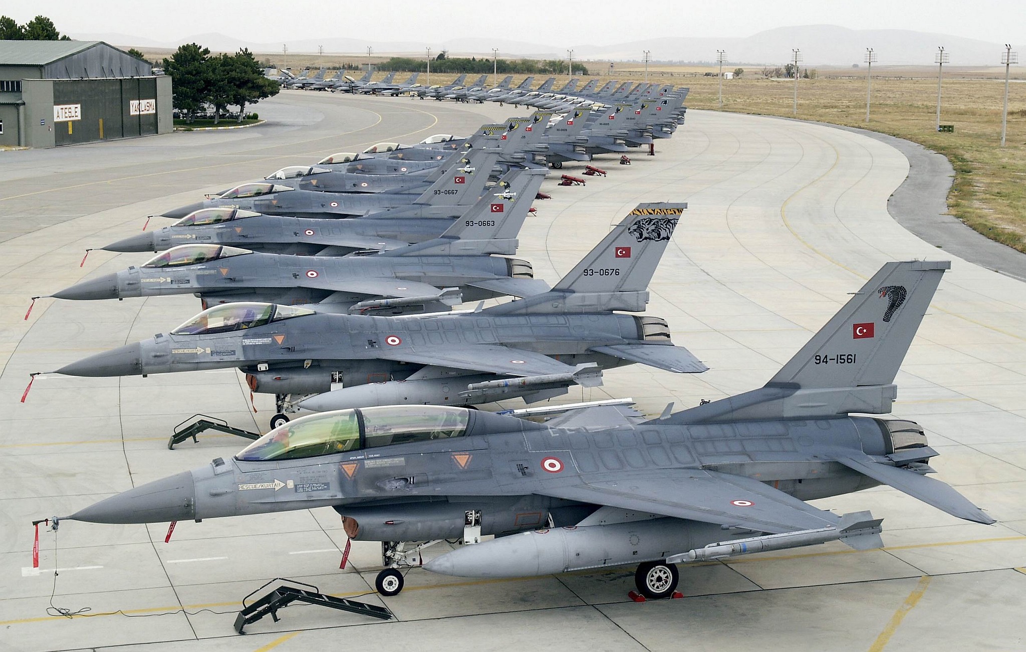 Делегация Минобороны Турции отправилась в США для переговоров по F-16